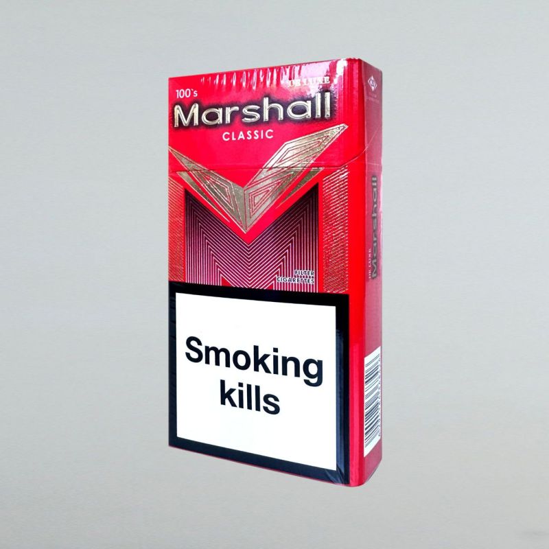 Сигарети Marshall KS Red 100 mm (Маршал КС Червоний 100 мм)